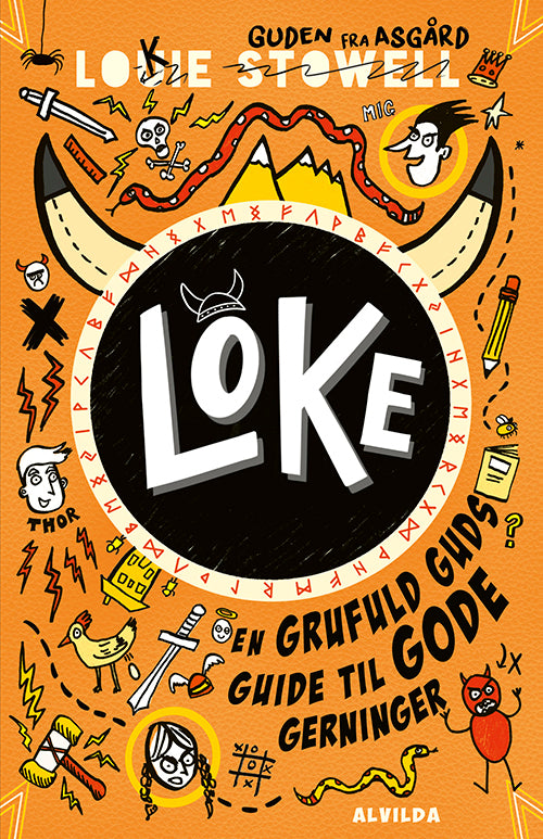 Forside til bogen Loke 1: En grufuld guds guide til gode gerninger