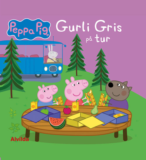 Forside til bogen Peppa Pig - Gurli Gris på tur