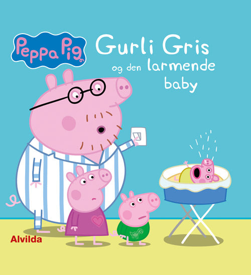 Forside til bogen Peppa Pig - Gurli Gris og den larmende baby