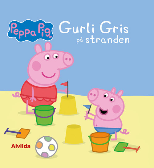 Forside til bogen Peppa Pig - Gurli Gris på stranden