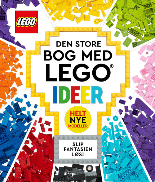 Forside til bogen Den store bog med LEGO ideer