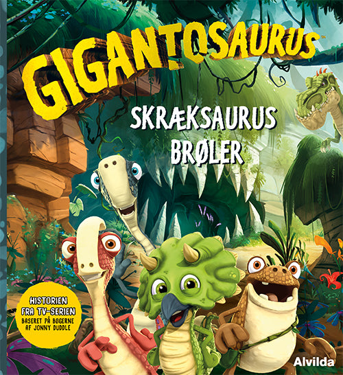 Forside til bogen Gigantosaurus - Skræksaurus brøler