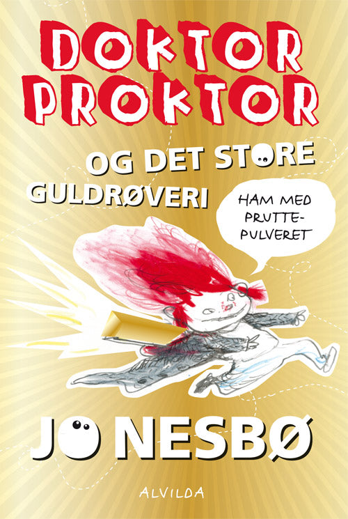 Forside til bogen Doktor Proktor og det store guldrøveri (4)