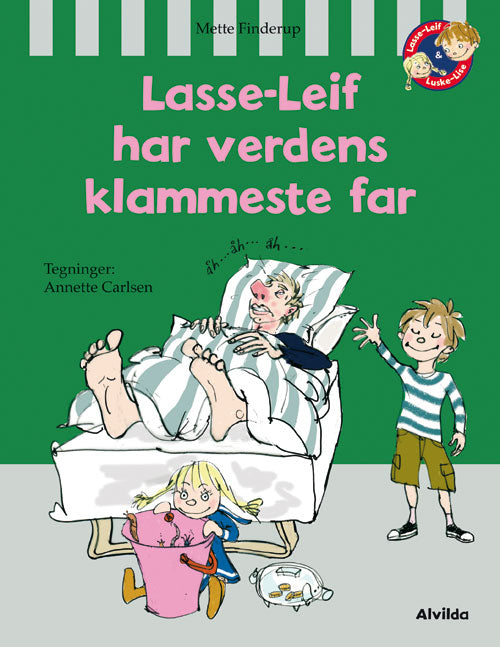 Forside til bogen Lasse-Leif har verdens klammeste far