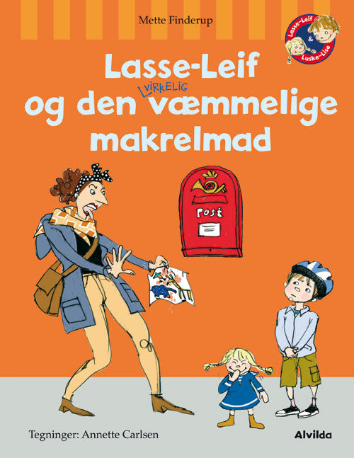 Forside til bogen Lasse-Leif og den virkelig væmmelige makrelmad