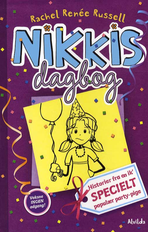 Forside til bogen Nikkis dagbog 2: Historier fra en ik' specielt populær party-pige
