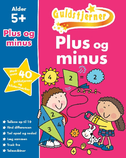 Forside til bogen Guldstjerner - Plus og minus