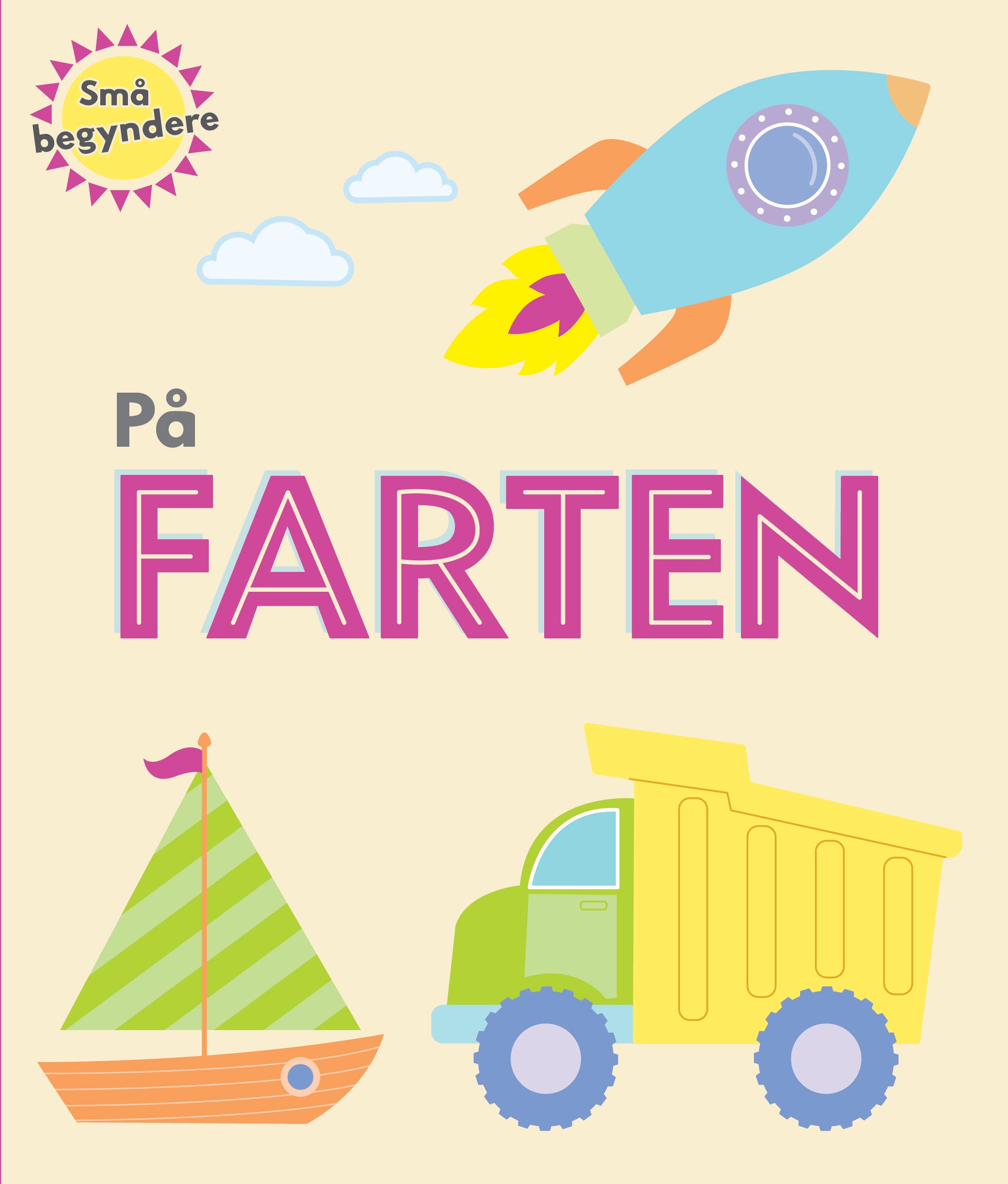 Forside til bogen Små begyndere På farten