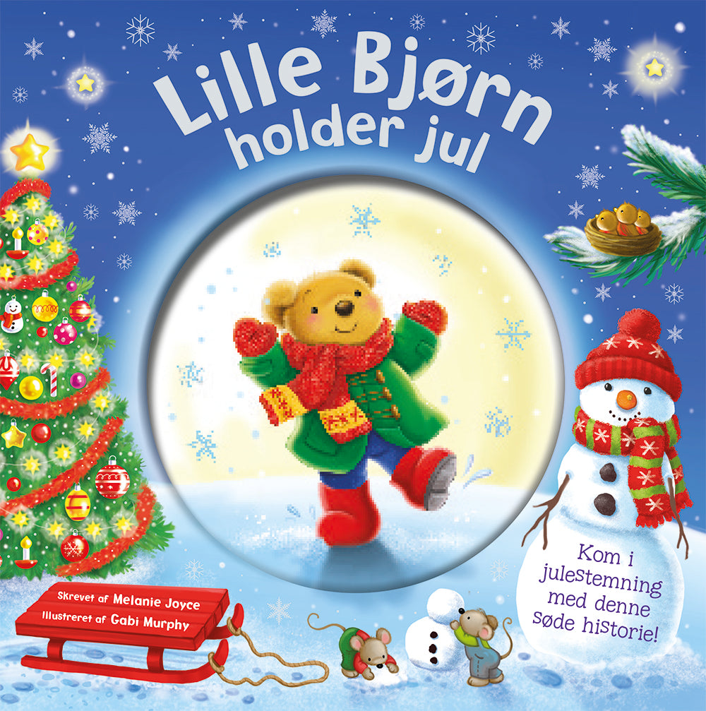 Forside til bogen Lille bjørn holder jul