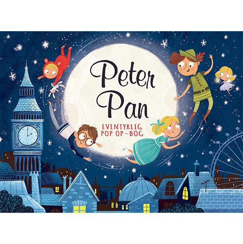 Forside til bogen Eventyrlig pop op-bog - Peter Pan