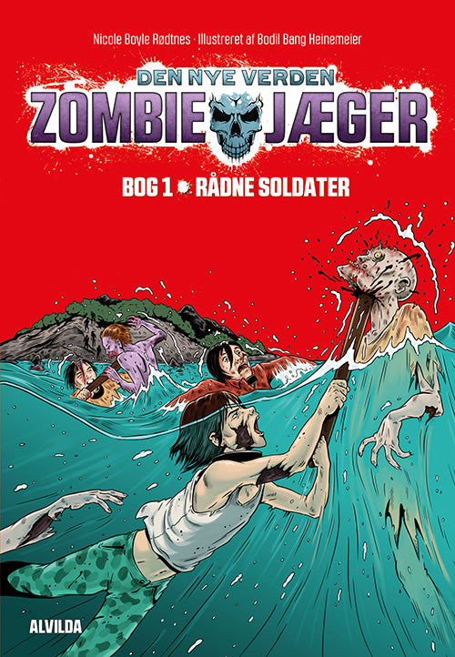 Forside til bogen Zombie-jæger - Den nye verden 1: Rådne soldater