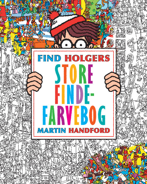 Forside til bogen Find Holgers store finde-farvebog