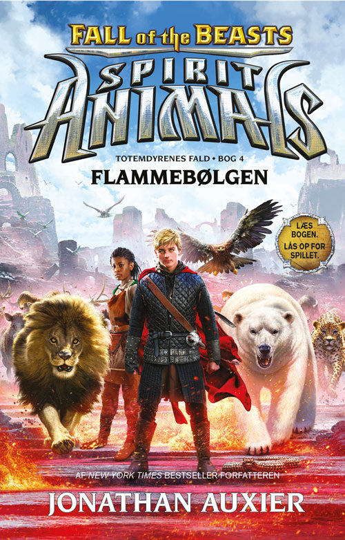 Forside til bogen Spirit Animals - Fall of the Beasts 4: Flammebølgen