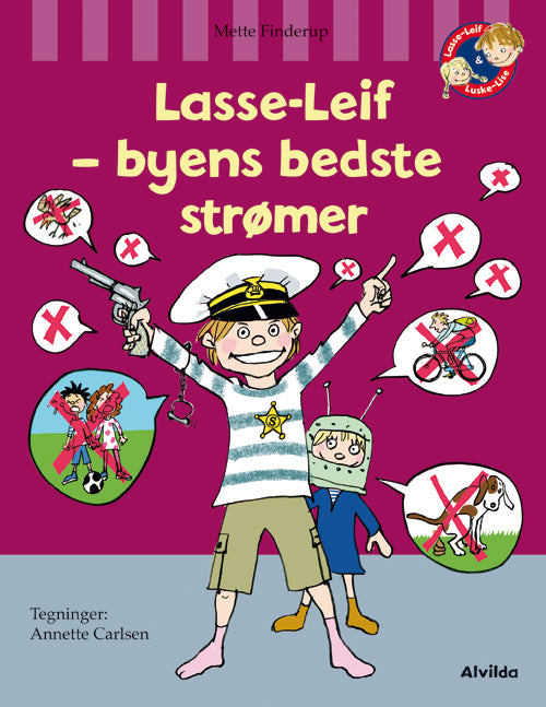 Forside til bogen Lasse-Leif - byens bedste strømer
