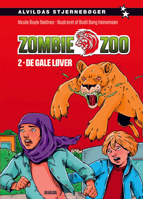 Forside til bogen Zombie Zoo 2: De gale løver