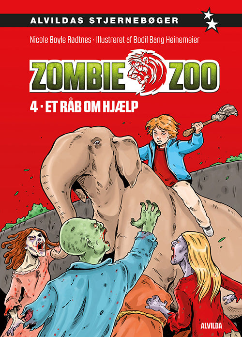Forside til bogen Zombie zoo 4: Et råb om hjælp