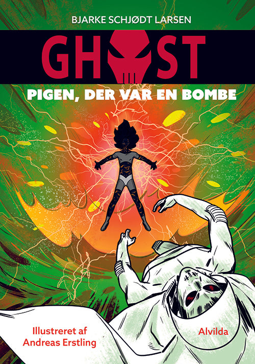 Forside til bogen GHOST 3: Pigen, der var en bombe