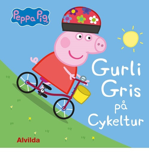 Forside til bogen Peppa Pig - Gurli Gris på cykeltur