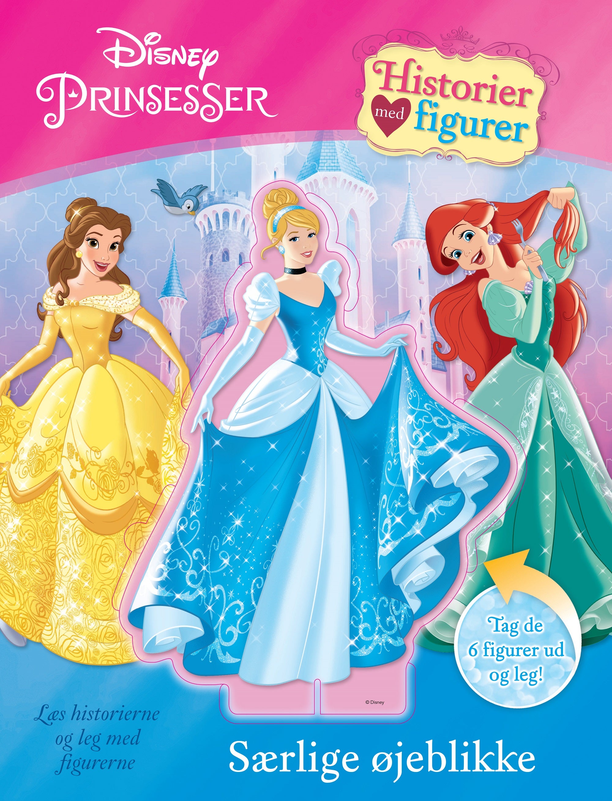 Forside til bogen Disney Prinsesser - Historier med Figurer