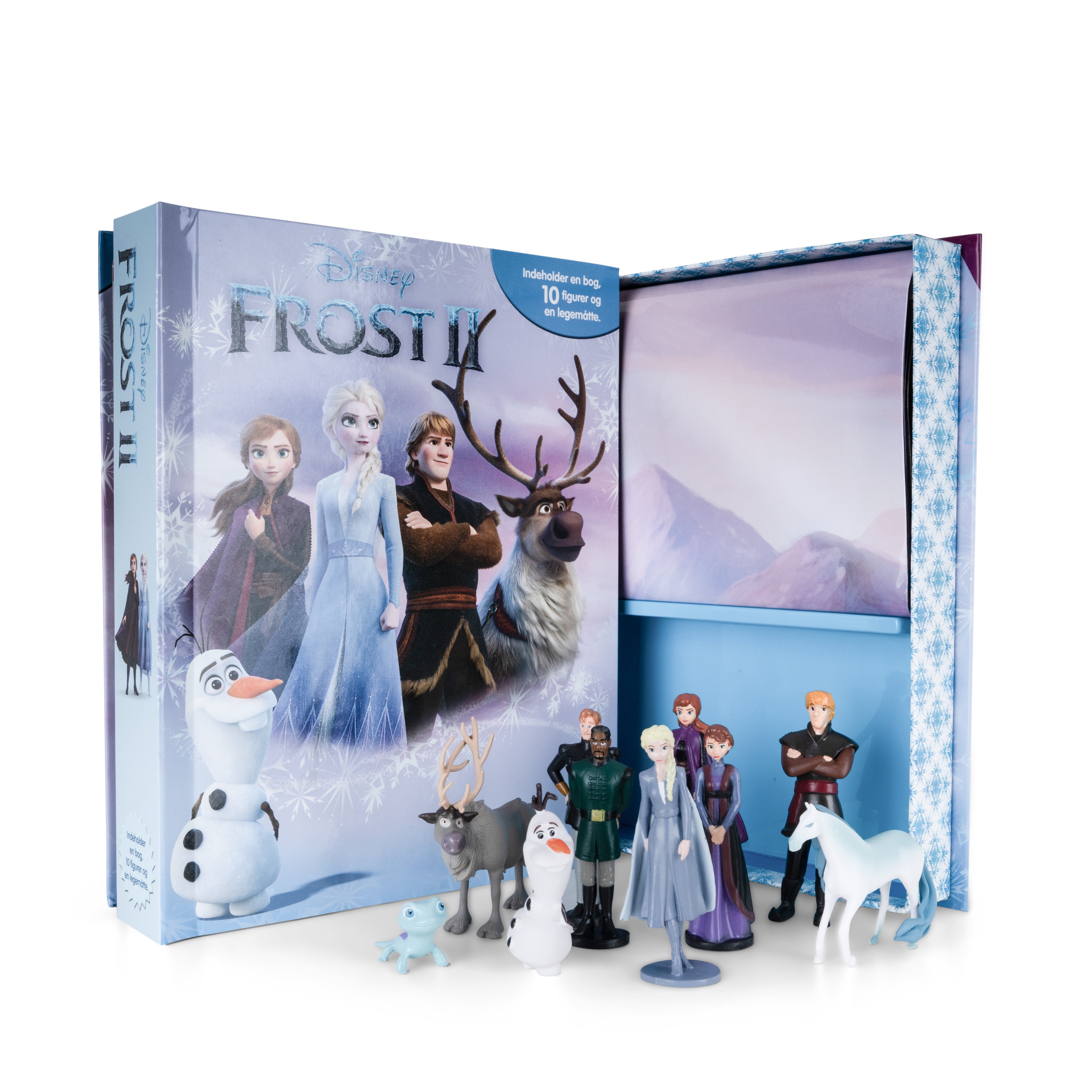 Forside til bogen Frost 2 - Busy Book (m. bog, 10 figurer og legemåtte)