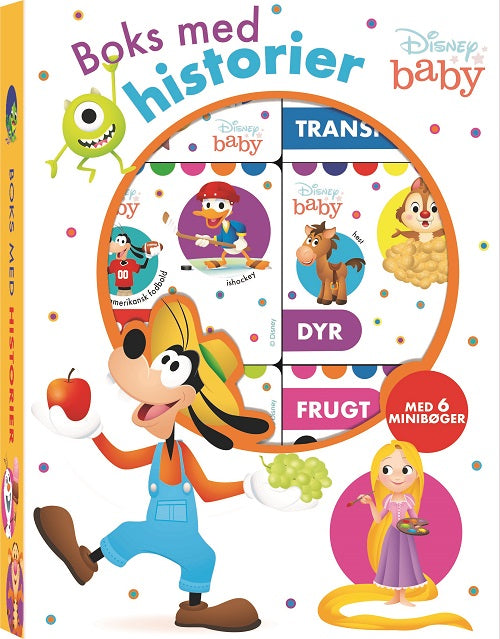 Forside til bogen Disney Baby Boks med historier