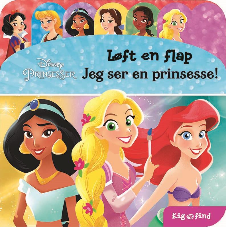 Forside til bogen Disney Prinsesser Løft en flap