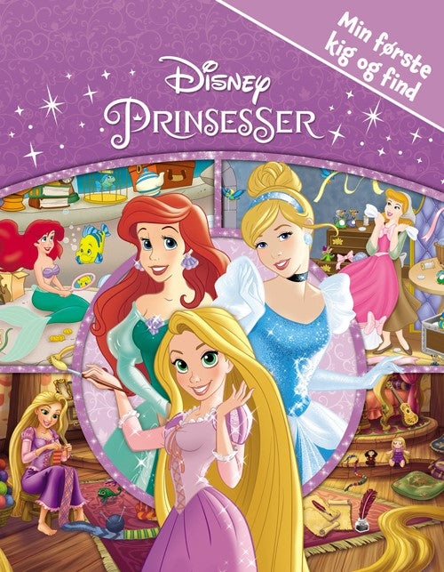 Forside til bogen Disney Prinsesser - Min Første Kig og Find